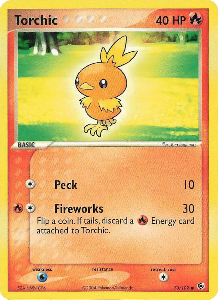 Torchic (73/109) [EX: Battle Stadium] | Jomio and Rueliete's Cards and Comics