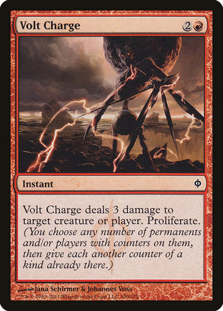 Volt Charge [New Phyrexia] | Jomio and Rueliete's Cards and Comics