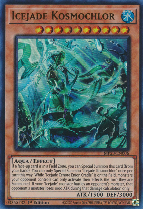 Icejade Kosmochlor [MP23-EN006] Ultra Rare | Jomio and Rueliete's Cards and Comics