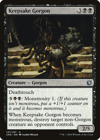 Keepsake Gorgon [Conspiracy: Take the Crown] | Jomio and Rueliete's Cards and Comics