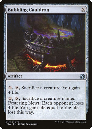 Bubbling Cauldron [Iconic Masters] | Jomio and Rueliete's Cards and Comics