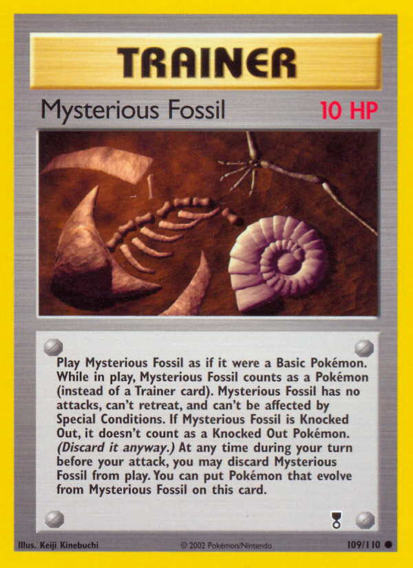 Mysterious Fossil (109/110) [Legendary Collection] | Jomio and Rueliete's Cards and Comics