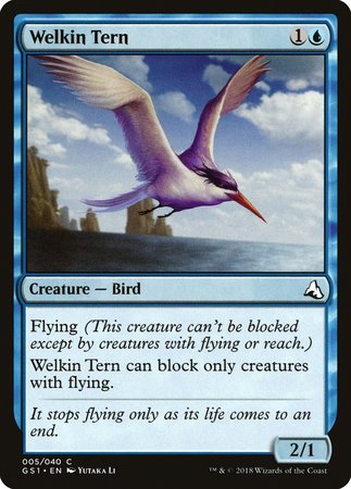 Welkin Tern [Global Series Jiang Yanggu & Mu Yanling] | Jomio and Rueliete's Cards and Comics