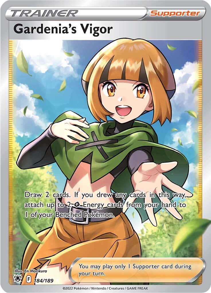 Gardenia's Vigor (184/189) [Sword & Shield: Astral Radiance] | Jomio and Rueliete's Cards and Comics