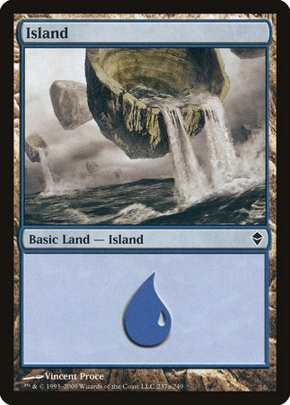 Island (237a) [Zendikar] | Jomio and Rueliete's Cards and Comics
