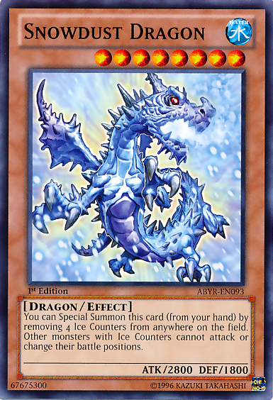 Snowdust Dragon [ABYR-EN093] Common | Jomio and Rueliete's Cards and Comics