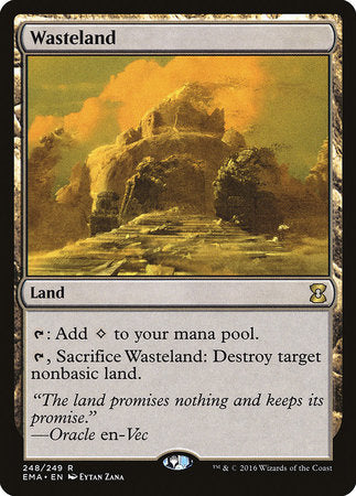 Wasteland [Eternal Masters] | Jomio and Rueliete's Cards and Comics