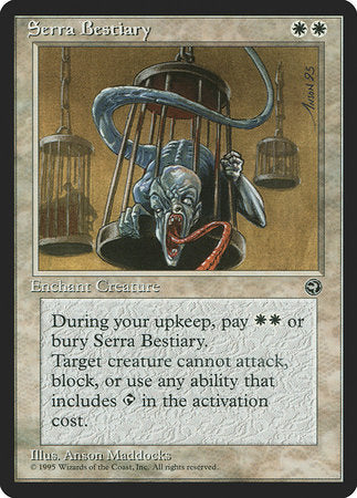 Serra Bestiary [Homelands] | Jomio and Rueliete's Cards and Comics
