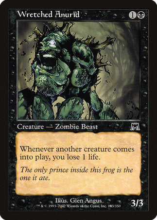 Wretched Anurid [Onslaught] | Jomio and Rueliete's Cards and Comics