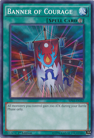 Banner of Courage [BP03-EN147] Common | Jomio and Rueliete's Cards and Comics
