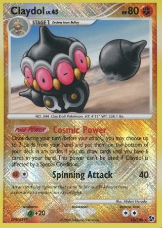 Claydol (15/106) (League Promo) [Diamond & Pearl: Great Encounters] | Jomio and Rueliete's Cards and Comics