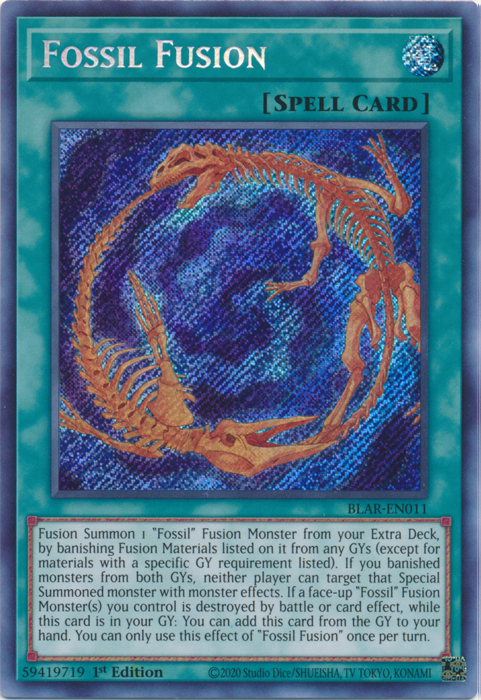 Fossil Fusion [BLAR-EN011] Secret Rare | Jomio and Rueliete's Cards and Comics