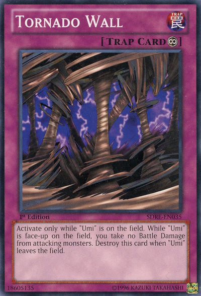 Tornado Wall [SDRE-EN035] Common | Jomio and Rueliete's Cards and Comics