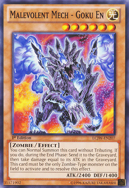 Malevolent Mech - Goku En [LCJW-EN207] Common | Jomio and Rueliete's Cards and Comics