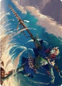 Tazeem Roilmage Art Card [Zendikar Rising Art Series] | Jomio and Rueliete's Cards and Comics