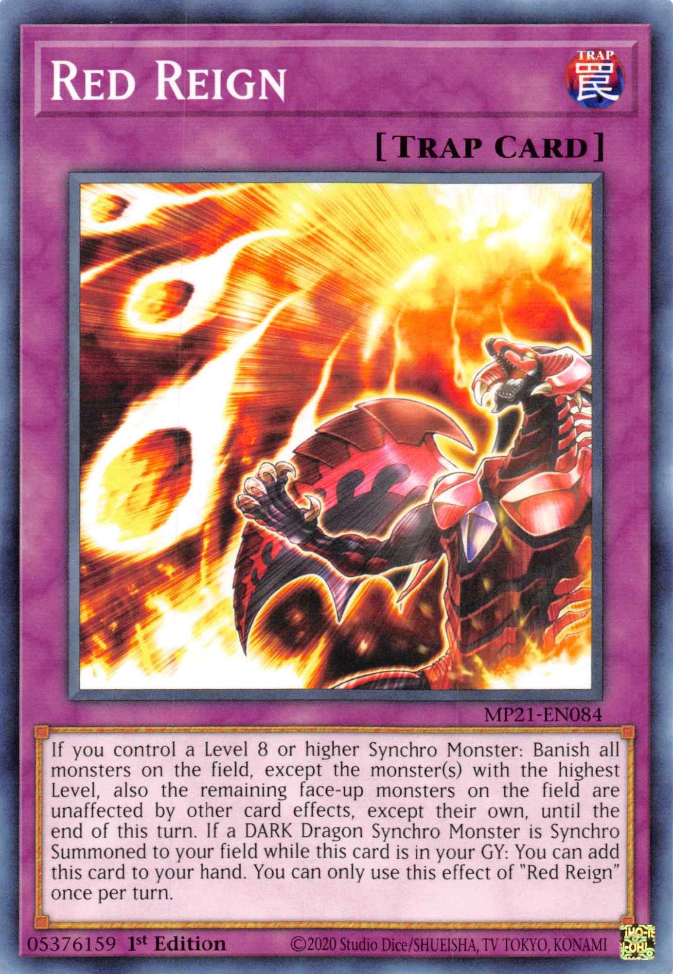 Red Reign [MP21-EN084] Common | Jomio and Rueliete's Cards and Comics