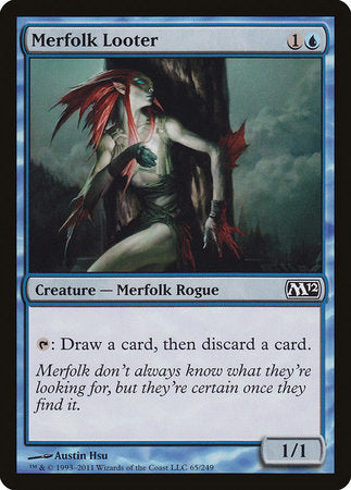 Merfolk Looter [Magic 2012] | Jomio and Rueliete's Cards and Comics