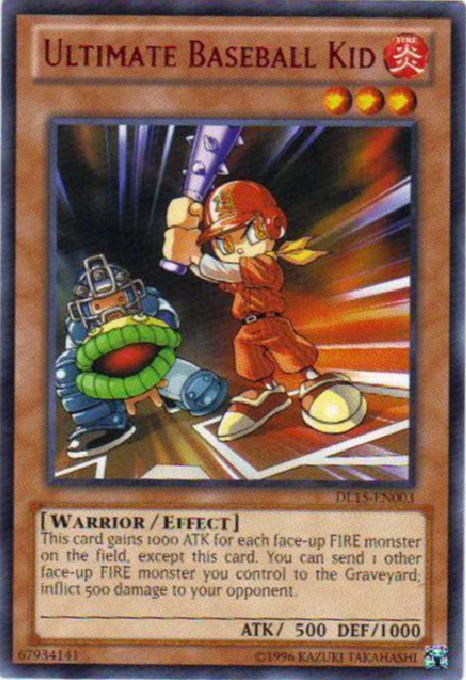 Ultimate Baseball Kid (Red) [DL15-EN003] Rare | Jomio and Rueliete's Cards and Comics