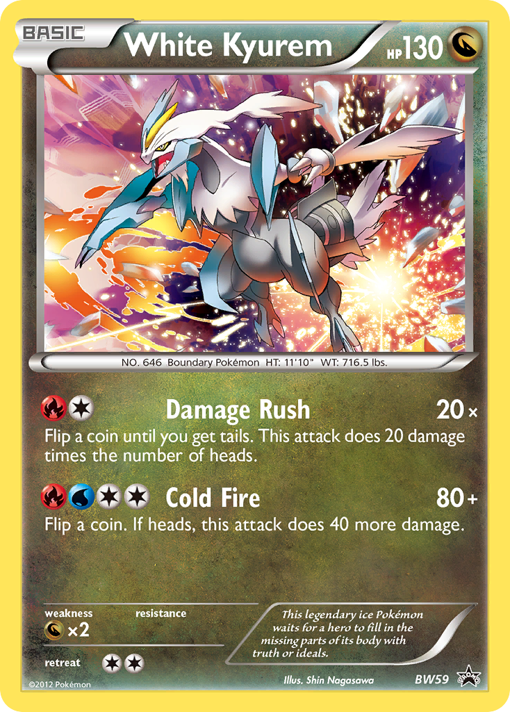 White Kyurem (BW59) [Black & White: Black Star Promos] | Jomio and Rueliete's Cards and Comics