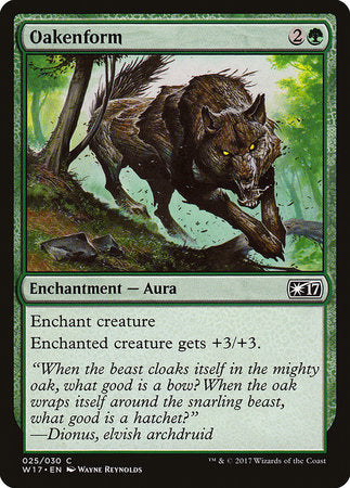 Oakenform [Welcome Deck 2017] | Jomio and Rueliete's Cards and Comics