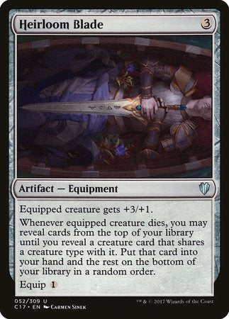 Heirloom Blade [Commander 2017] | Jomio and Rueliete's Cards and Comics