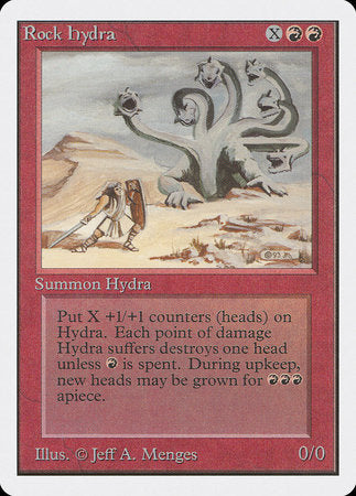 Rock Hydra [Unlimited Edition] | Jomio and Rueliete's Cards and Comics