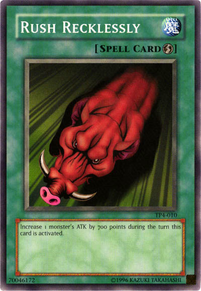 Rush Recklessly [TP4-010] Common | Jomio and Rueliete's Cards and Comics