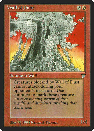 Wall of Dust [Legends] | Jomio and Rueliete's Cards and Comics