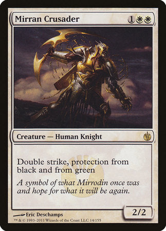 Mirran Crusader [Mirrodin Besieged] | Jomio and Rueliete's Cards and Comics