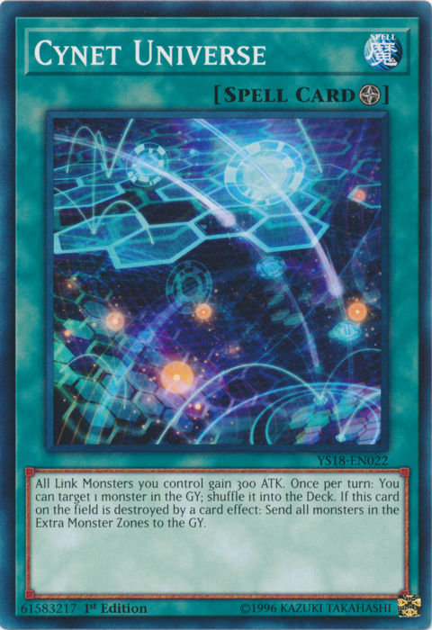 Cynet Universe [YS18-EN022] Common | Jomio and Rueliete's Cards and Comics