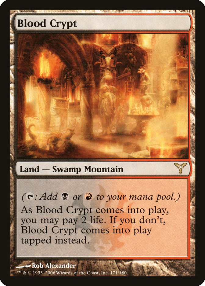 Blood Crypt [Dissension] | Jomio and Rueliete's Cards and Comics