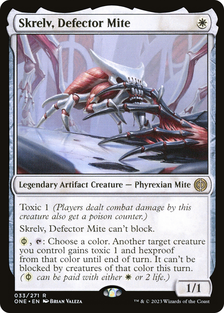 Skrelv, Defector Mite [Phyrexia: All Will Be One] | Jomio and Rueliete's Cards and Comics