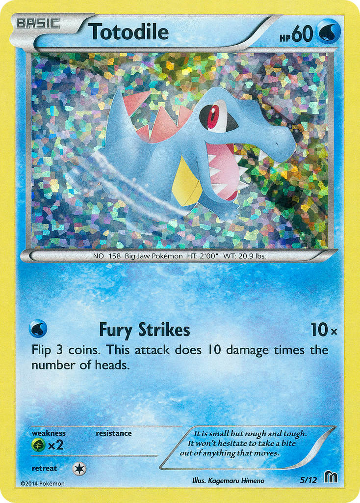 Totodile (5/12) [McDonald's Promos: 2016 Collection] | Jomio and Rueliete's Cards and Comics