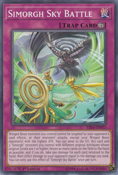 Simorgh Sky Battle [RIRA-EN073] Common | Jomio and Rueliete's Cards and Comics