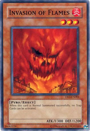 Invasion of Flames [DR3-EN084] Common | Jomio and Rueliete's Cards and Comics