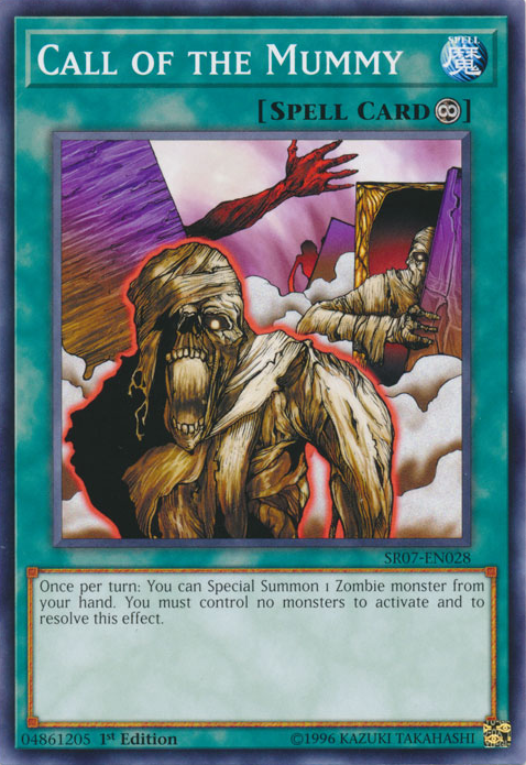 Call of the Mummy [SR07-EN028] Common | Jomio and Rueliete's Cards and Comics