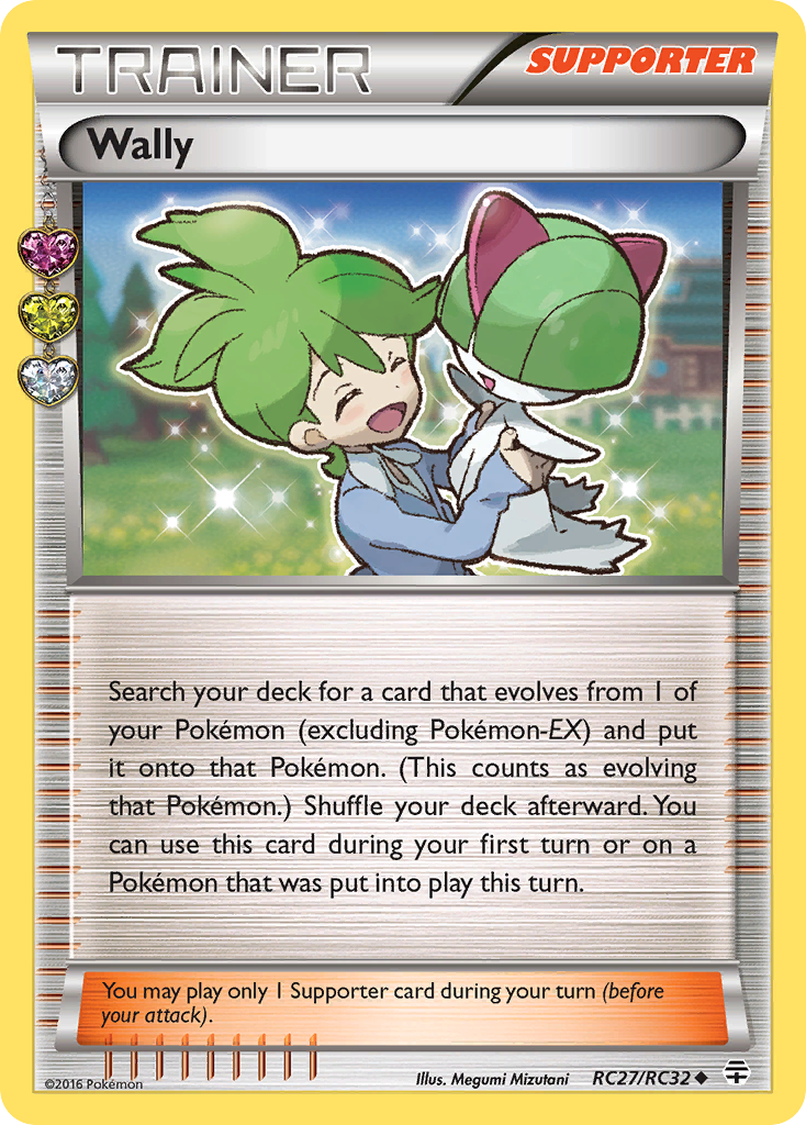 Wally (RC27/RC32) [XY: Generations] | Jomio and Rueliete's Cards and Comics