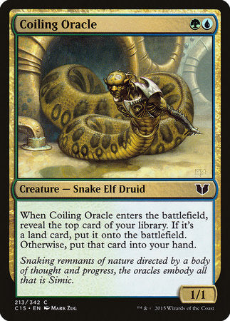 Coiling Oracle [Commander 2015] | Jomio and Rueliete's Cards and Comics