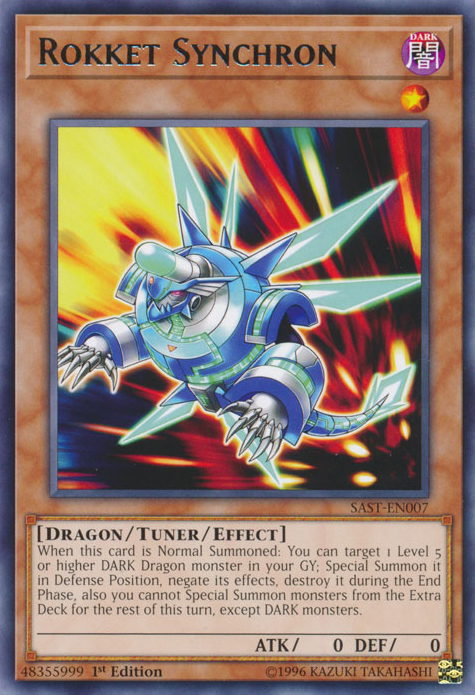 Rokket Synchron [SAST-EN007] Rare | Jomio and Rueliete's Cards and Comics