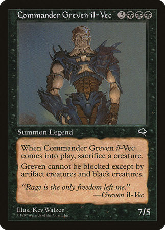 Commander Greven il-Vec [Tempest] | Jomio and Rueliete's Cards and Comics