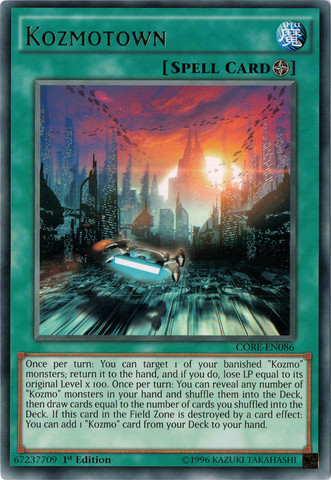 Kozmotown [CORE-EN086] Rare | Jomio and Rueliete's Cards and Comics