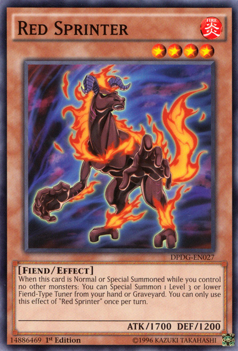 Red Sprinter [DPDG-EN027] Common | Jomio and Rueliete's Cards and Comics