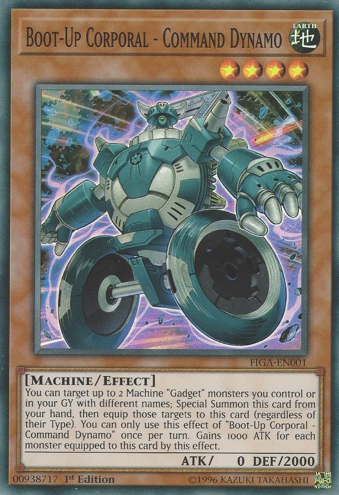 Boot-Up Corporal - Command Dynamo [FIGA-EN001] Super Rare | Jomio and Rueliete's Cards and Comics
