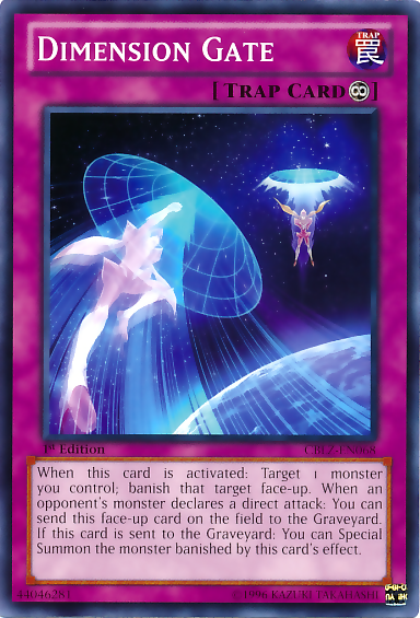 Dimension Gate [CBLZ-EN068] Common | Jomio and Rueliete's Cards and Comics