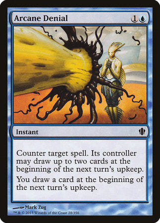 Arcane Denial [Commander 2013] | Jomio and Rueliete's Cards and Comics