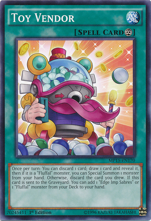 Toy Vendor [MP15-EN170] Common | Jomio and Rueliete's Cards and Comics