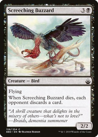Screeching Buzzard [Battlebond] | Jomio and Rueliete's Cards and Comics