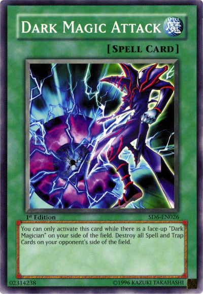 Dark Magic Attack [SD6-EN026] Common | Jomio and Rueliete's Cards and Comics