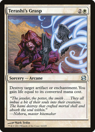 Terashi's Grasp [Modern Masters] | Jomio and Rueliete's Cards and Comics