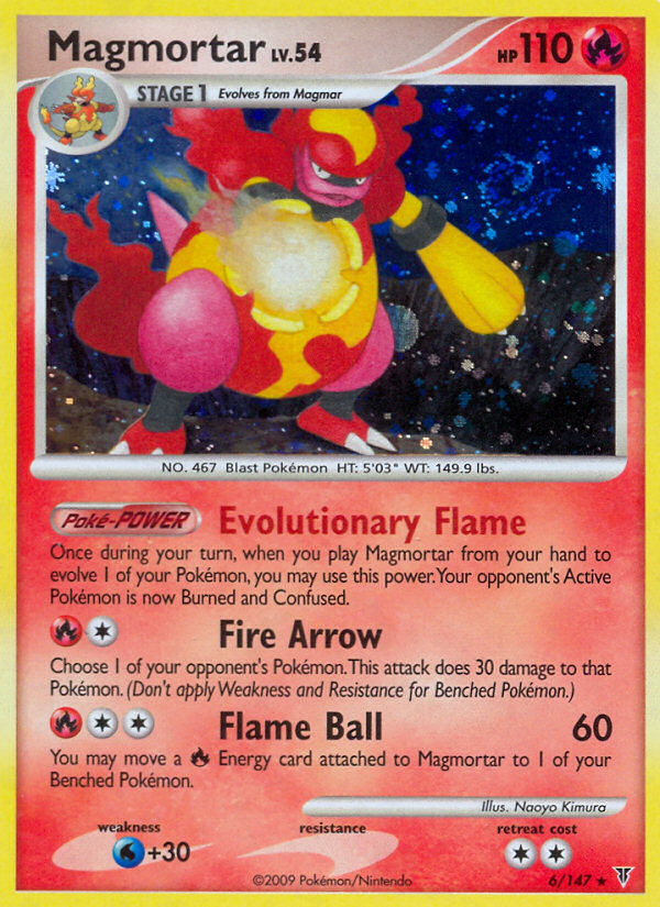 Magmortar (6/147) [Platinum: Supreme Victors] | Jomio and Rueliete's Cards and Comics